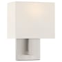 Access Lighting Mid Town 11" Tall LED Wall Sconce Brushed Steel
