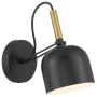 Black / Antique Brushed Brass