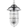Acclaim Lighting Dylan 3 Light 10" Wide Outdoor Pendant / Semi-Flush Ceiling Fixture Chrome