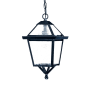 Acclaim Lighting Charleston 1 Light 14" Height Outdoor Pendant Matte Black