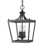 Acclaim Lighting Kennedy 3 Light 10" Wide Taper Candle Pendant Matte Black