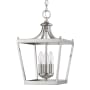 Acclaim Lighting Kennedy 3 Light 10" Wide Taper Candle Pendant Satin Nickel
