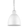 Acclaim Lighting Colby Single Light 17" Wide Pendant with Metal Shade White
