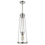Acclaim Lighting Jade Single Light 8" Wide Mini Pendant Polished Nickel