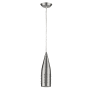 Acclaim Lighting Prism Single Light 3" Wide Pendant with Metal Shade Satin Nickel