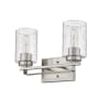 Acclaim Lighting Orella 2 Light 15" Wide Vanity Light Satin Nickel