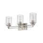 Acclaim Lighting Orella 3 Light 24" Wide Vanity Light Satin Nickel