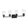 Acclaim Lighting Orella 4 Light 31-1/2" Wide Vanity Light Matte Black