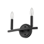 Acclaim Lighting Sawyer 2 Light 12" Wide Vanity Light Matte Black