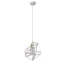 Acclaim Lighting Hedron 11" Wide Abstract Pendant White