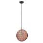 Acclaim Lighting Tholos 14" Wide Disc Pendant Matte Black