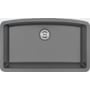 Ackland 32-1/2" Undermount Single Basin Quartz Composite Kitchen Sink with UV Protection Gray