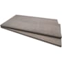 Ackland Arden 13 in. x 24 in. x 0.79 in. Matte Porcelain Wood Look Pool Coping - Sold by Carton (4.33 SF/Carton) Flint