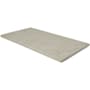 Ackland 13 in. x 24 in. x 0.79 in. Matte Porcelain Stone Look Pool Coping - Sold by Carton (4.33 SF/Carton) Cream