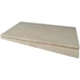 Ackland Westvale 13 in. x 24 in. x 0.79 in. Matte Porcelain Stone Look Pool Coping - Sold by Pallet (277.25 SF/Pallet) Buff
