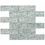 Ackland 12" x 12" Glass Brick Wall Mosaic Tile - Glossy Visual - Sold by Carton (14.4 SF/Carton) Elaris