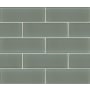 Ackland 12" x 12" Glass Subway Wall Tile - Glossy Visual - Sold by Carton (4.95 SF/Carton) Eucalypt