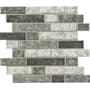 Ackland Montessa - 12" x 12" Glass Linear Wall Mosaic Tile - Glossy and Matte Visual - Sold by Carton (14.55 SF/Carton) Metro Hera