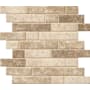 Ackland Montessa - 12" x 12" Glass Linear Wall Mosaic Tile - Glossy and Matte Visual - Sold by Carton (14.55 SF/Carton) Sierra Sunset
