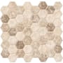 Ackland Montessa - 12" x 13" Glass Geometric Wall Mosaic Tile - Glossy and Matte and Semi-Gloss Visual - Sold by Carton (14.7 SF/Carton) Sierra Sunset