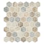Ackland Montessa - 12" x 13" Glass Geometric Wall Mosaic Tile - Glossy and Matte and Semi-Gloss Visual - Sold by Carton (14.7 SF/Carton) Sora