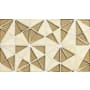 Ackland Rietto - 9" x 15" Glass Geometric Wall Mosaic Tile - Glossy Visual - Sold by Carton (8.8 SF/Carton) Celestia Oro