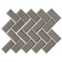 Ackland Rivella - 12" x 14" Glass Herringbone Wall Mosaic Tile - Glossy Visual - Sold by Carton (10.6 SF/Carton) Kavik