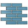 Ackland Rivella - 12" x 12" Glass Brick Wall Tile - Sold by Carton (9.6 SF/Carton) Mizu