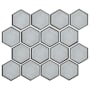 Ackland Rivella - 11" x 12" Glass Geometric Wall Mosaic Tile - Glossy Visual - Sold by Carton (8.9 SF/Carton) Sage Edge