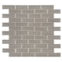 Ackland 12" x 12" Ceramic Brick Wall Mosaic Tile - Glossy Visual - Sold by Carton (10 SF/Carton) Featherstone