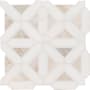 Ackland 12" x 12" Marble Geometric Floor and Wall Mosaic Tile - Polished Visual - Sold by Carton (10 SF/Carton) Auralie