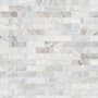 Ackland 12" x 12" Marble Rectangle Floor and Wall Tile - Honed Visual - Sold by Carton (9.6 SF/Carton) Castella de Blanc