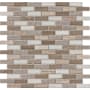 Ackland 12" x 12" Marble and Stone Brick Mosaic Tile - Honed Visual - Sold by Carton (10 SF/Carton) Canyon Gale
