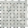 Ackland 12" x 12" Marble Basketweave Wall Mosaic Tile - Polished Visual - Sold by Carton (10 SF/Carton) Iona Mist