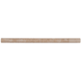 Ackland Marzana 12" x 1" Honed Travertine Thin-Set Tile Pencil Rail - Sold by Piece(1 LF/Piece) Cream