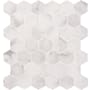 Ackland 12" x 12" Marble Geometric Floor and Wall Mosaic Tile - Honed Visual - Sold by Carton (9.8 SF/Carton) Venatino Elysia