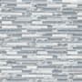 Ackland 12" x 12" Glass and Metal and Stone Linear Wall Mosaic Tile - Glossy and Tumbled Visual - Sold by Carton (10 SF/Carton) Alessio
