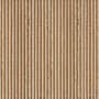 Ackland SereniSlats Bark 3D Fluted 9.5 in. x 94.5 in. Wood Slat Acoustic Sound Absorbing Wall Panel - Sold by Carton (24.92 SF/Carton) Canvas