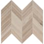 Ackland Gardenpark - 12" x 15" Porcelain Wood Look Chevron Mosaic Tile - Matte Visual - Sold by Carton (10 SF/Carton) Natura