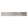 Ackland Ardena 24" x 4" Polished Porcelain Grout or Thin-Set Tile Bullnose - Sold by Carton (20 LF/Carton) Mist Nero