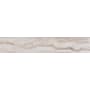 Ackland Beraldi 18" x 3" Matte Porcelain Thin-Set Tile Bullnose - Sold by Piece(1.5 LF/Piece) Kaui Pearl