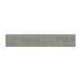 Ackland Jamboree 18" x 3" Matte Porcelain Grout or Thin-Set Tile Bullnose - Sold by Piece(1.5 LF/Piece) Cemento