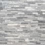 Ackland 4-1/2" x 16" Marble Hardscape Wall Tile - Splitface Marble Visual - Sold by Pallet (360 SF/Pallet) Glacier Gris