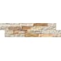 Ackland 6 in. x 24 in. Splitface Quartzite Stacked Stone Ledger Panel Wall Tile - Sold by Pallet (210 SF/Pallet) Orinda Mesa