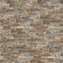 Ackland 6 in. x 24 in. Splitface Quartzite Stacked Stone Ledger Panel Wall Tile - Sold by Pallet (210 SF/Pallet) Russet Ember