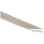 Ackland Ackland Vinyl Trims 94" x 2" Vinyl Glue Down or Nail Down Vinyl Flooring End Cap/Threshold - Sold by Piece (7.83 LF/Piece) Frosty Fir