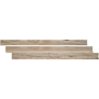 Ackland Ackland Vinyl Trims 94" x 3" Vinyl Glue Down or Nail Down Vinyl Flooring Stair Nose - Sold by Piece (7.83 LF/Piece) Heirloom Sepia