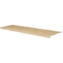 Ackland Ackland Vinyl Trims 47" x 12" Vinyl Glue Down or Nail Down Vinyl Flooring Stair Tread - Sold by Carton (7.87 LF/Carton) Lagoon Larch
