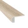 Ackland Ackland Vinyl Trims 94" x 3" Vinyl Glue Down or Nail Down Vinyl Flooring Stair Nose - Sold by Piece (7.83 LF/Piece) Straw Serenity