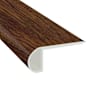 Ackland Ackland Vinyl Trims 94" x 3" Vinyl Glue Down or Nail Down Vinyl Flooring Stair Nose - Sold by Piece (7.83 LF/Piece) Vintage Mahogany